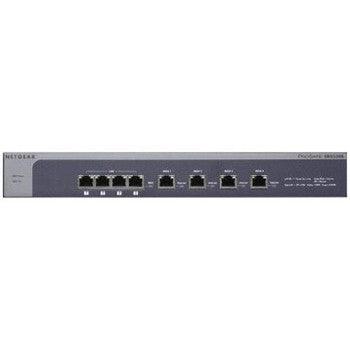 NetGear - SRX5308 - ProSafe Quad WAN Gigabit SSL VPN Firewall Port Scan Detection MAC Address Blocking UDP Flood Stateful Packet Filtering URL Filtering