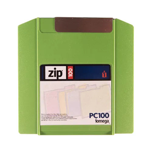 ZIP100-IBM - IBM 100MB Ibm Formatted 5 For Zip Hard Drives, Zip100 (2-Pack)